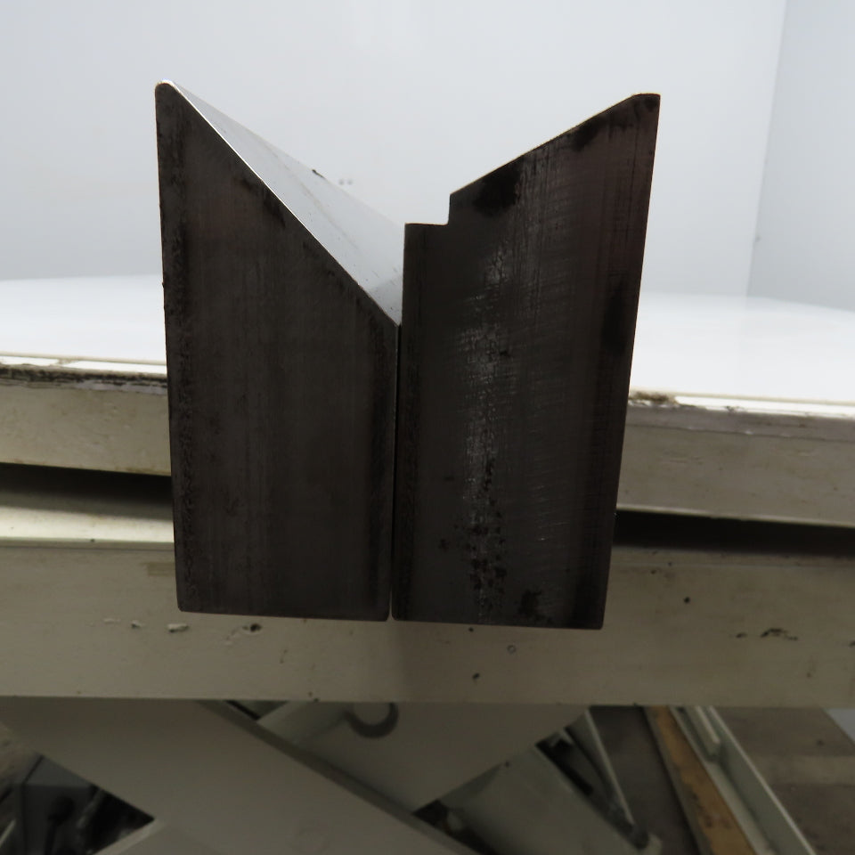 58-3/4" OAL Top Bottom Profiler Head Linear Guide Rail Set P. Bacci FC8-CNC