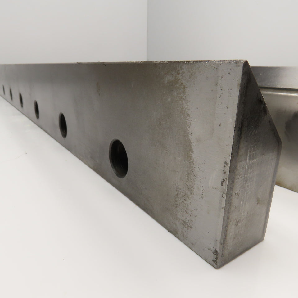 58-3/4" OAL Top Bottom Profiler Head Linear Guide Rail Set P. Bacci FC8-CNC