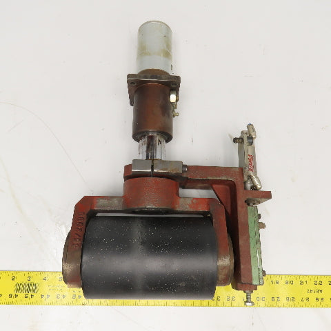 7" Flat Belt Conveyor Idler Pneumatic Tensioner Tracking Unit P. Bacci FC8-CNC