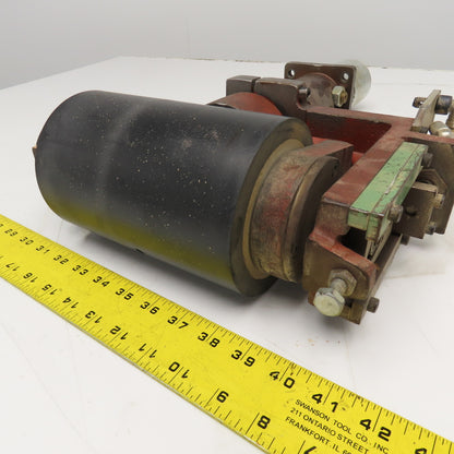 7" Flat Belt Conveyor Idler Pneumatic Tensioner Tracking Unit P. Bacci FC8-CNC