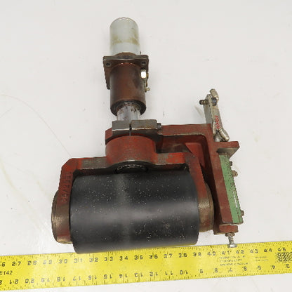 7" Flat Belt Conveyor Idler Pneumatic Tensioner Tracking Unit P. Bacci FC8-CNC