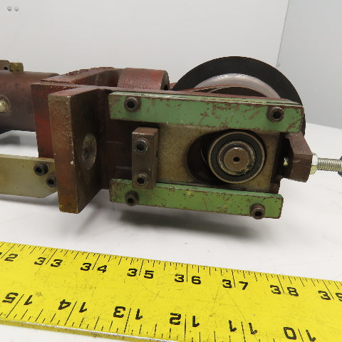 7" Flat Belt Conveyor Idler Pneumatic Tensioner Tracking Unit P. Bacci FC8-CNC
