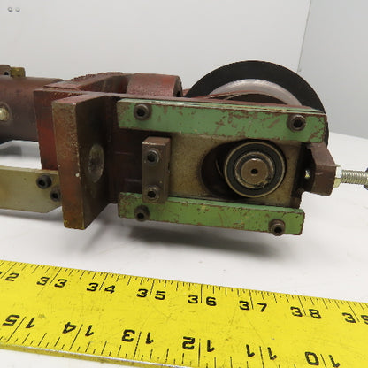 7" Flat Belt Conveyor Idler Pneumatic Tensioner Tracking Unit P. Bacci FC8-CNC