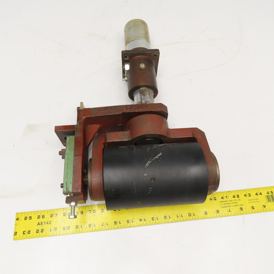 7" Flat Belt Conveyor Idler Pneumatic Tensioner Tracking Unit P. Bacci FC8-CNC