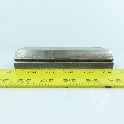 6-1/4" L 30° Hemming Press Brake Die Block 1/2" Tang 2-3/4" H x 1-1/8" Thick