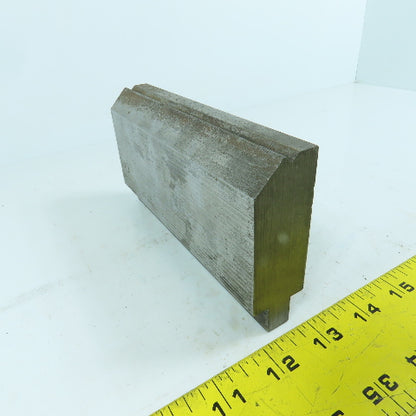 6-1/4" L 30° Hemming Press Brake Die Block 1/2" Tang 2-3/4" H x 1-1/8" Thick