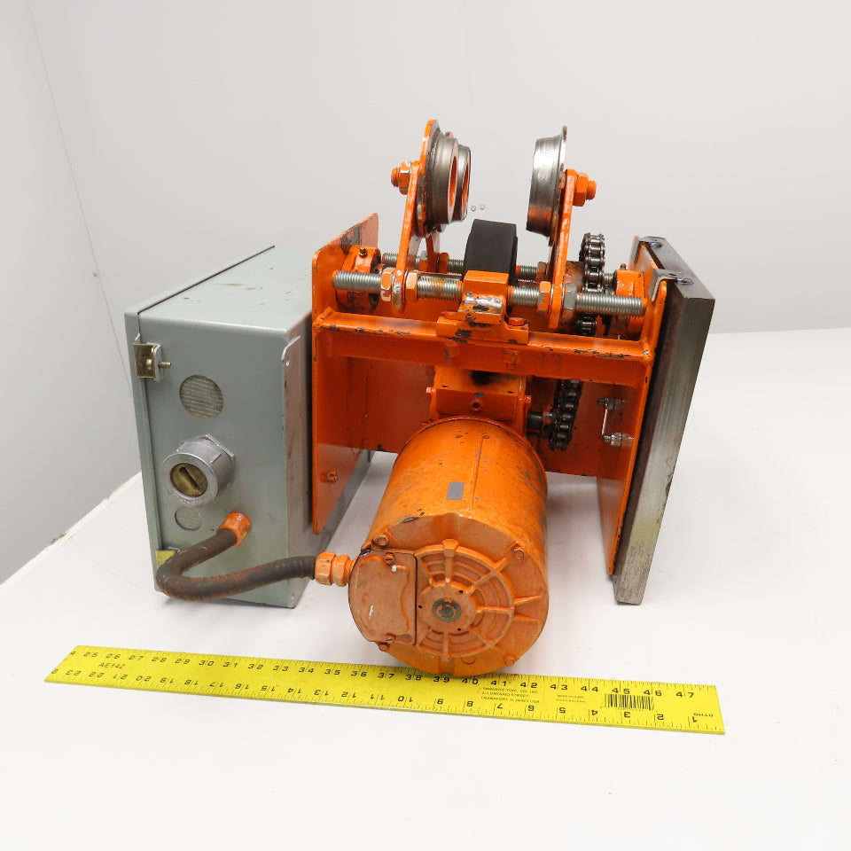 Saturn Engineering 1000Lbs Capacity Monorail Drive Tractor 208-460V 3Ph 19FPM