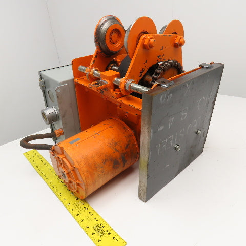 Saturn Engineering 1000Lbs Capacity Monorail Drive Tractor 208-460V 3Ph 19FPM