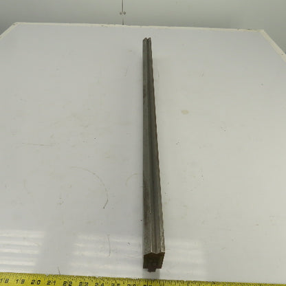 30-5/8" L Press Brake Forming 90° V Angle Die Block 1/2" Tang 2-3/4"H 1.2" Thick