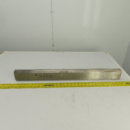 30-5/8" L Press Brake Forming 90° V Angle Die Block 1/2" Tang 2-3/4"H 1.2" Thick