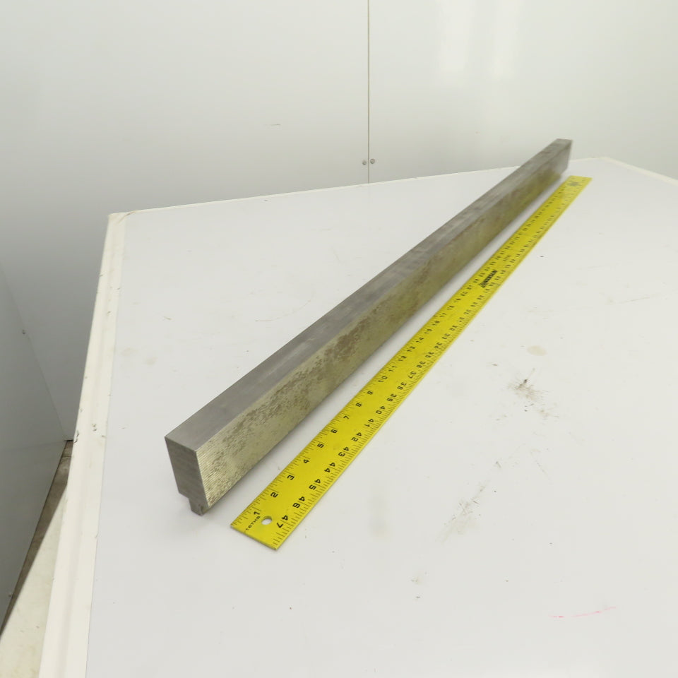 48-3/8" L Press Brake Flattening Die Block Punch 1/2" Tang 2-5/8" H 1.4" Thick
