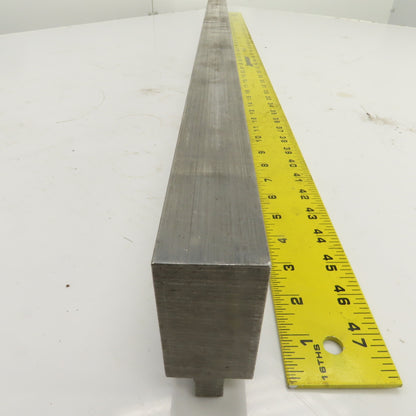 48-3/8" L Press Brake Flattening Die Block Punch 1/2" Tang 2-5/8" H 1.4" Thick