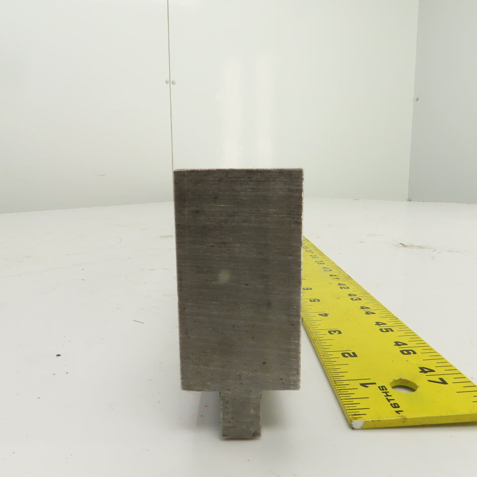 48-3/8" L Press Brake Flattening Die Block Punch 1/2" Tang 2-5/8" H 1.4" Thick