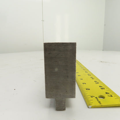 48-3/8" L Press Brake Flattening Die Block Punch 1/2" Tang 2-5/8" H 1.4" Thick