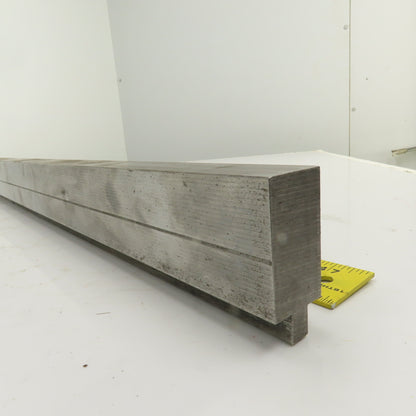 48-3/8" L Press Brake Flattening Die Block Punch 1/2" Tang 2-5/8" H 1.4" Thick