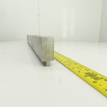 38" L Press Brake Flattening Die Block Punch 1/2" Tang 2-5/8" H 1.4" Thick