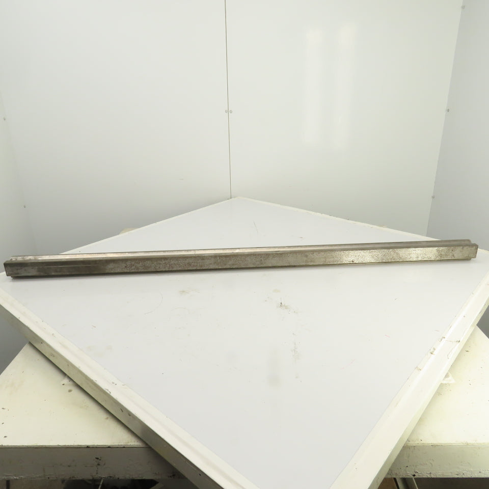 59-1/2" L Press Brake 90° Forming V Angle Die Block 1-3/4"H x 2-1/4" Thick