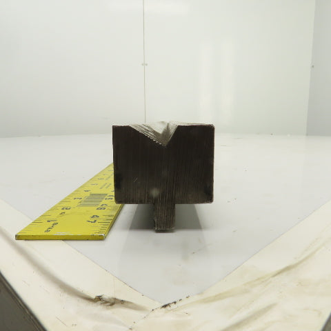 59-1/2" L Press Brake 90° Forming V Angle Die Block 1-3/4"H x 2-1/4" Thick
