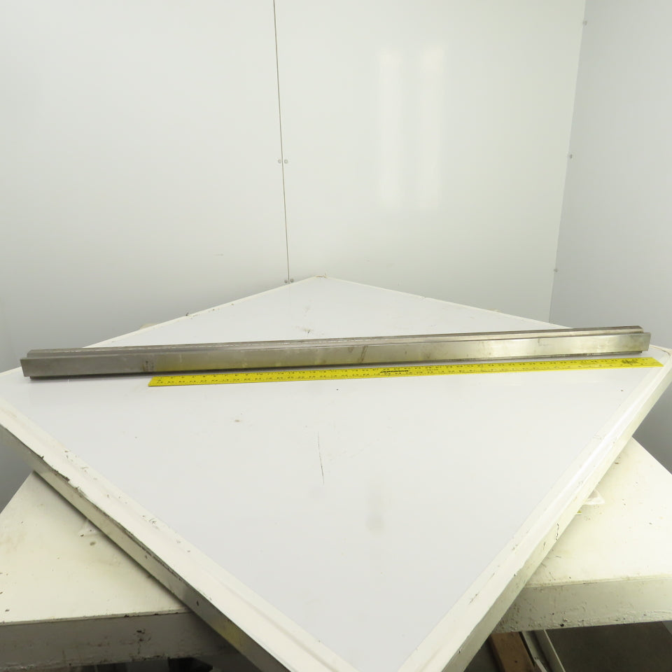 59-1/2" L Press Brake 90° Forming V Angle Die Block 1-3/4"H x 2-1/4" Thick