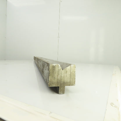59-1/2" L Press Brake 90° Forming V Angle Die Block 1-3/4"H x 2-1/4" Thick