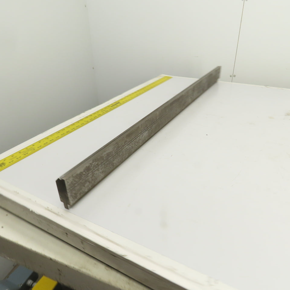 48-1/4" 30° Hemming Press Brake Die Block 1/2" Tang 2-3/4" H x 1-1/8" Thick
