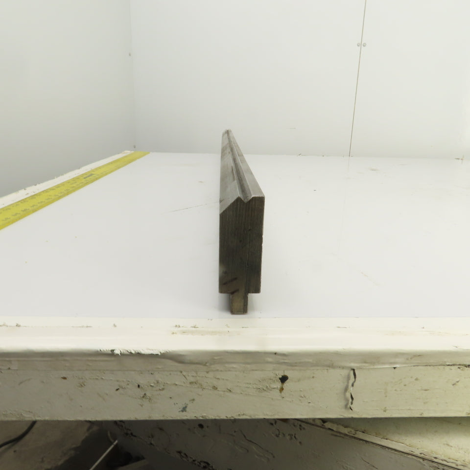 48-1/4" 30° Hemming Press Brake Die Block 1/2" Tang 2-3/4" H x 1-1/8" Thick