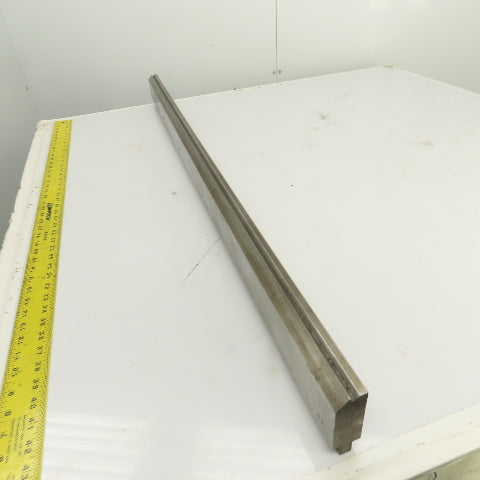 48-1/4" 30° Hemming Press Brake Die Block 1/2" Tang 2-3/4" H x 1-1/8" Thick