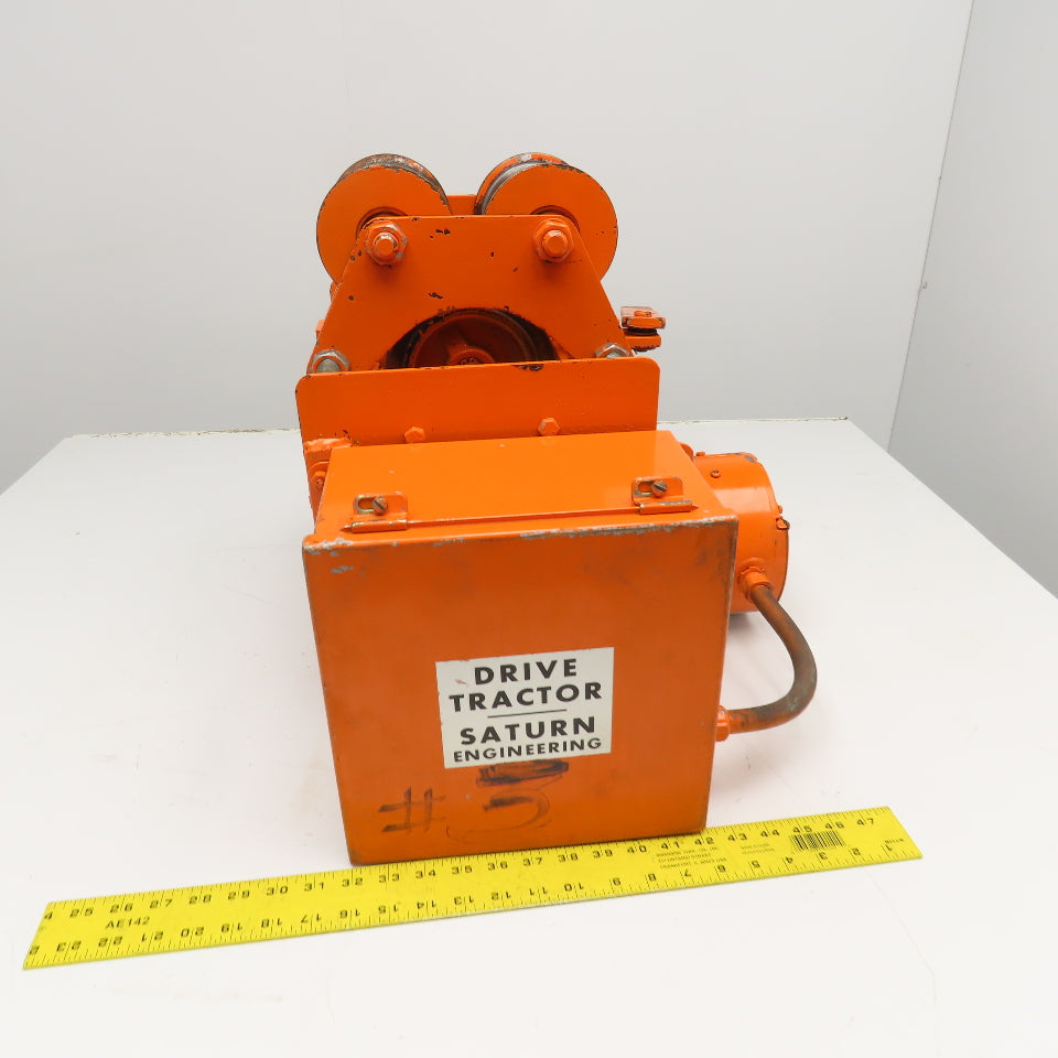 Saturn Engineering 1000Lbs Capacity Monorail Drive Tractor 208-460V 3Ph 23FPM