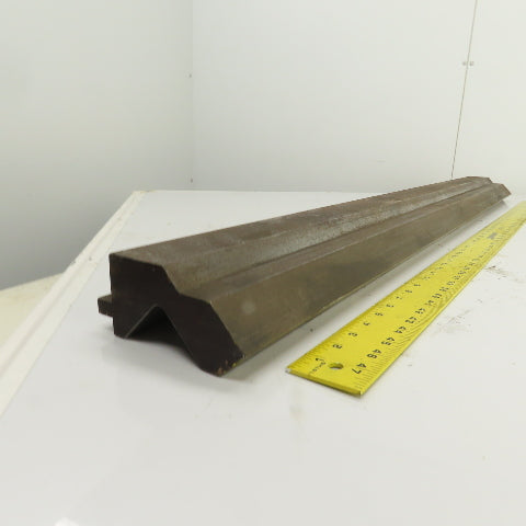 49" 90° V-Forming Press Brake Gooseneck Die Punch 1/2" Tang 4-5/8" Tall