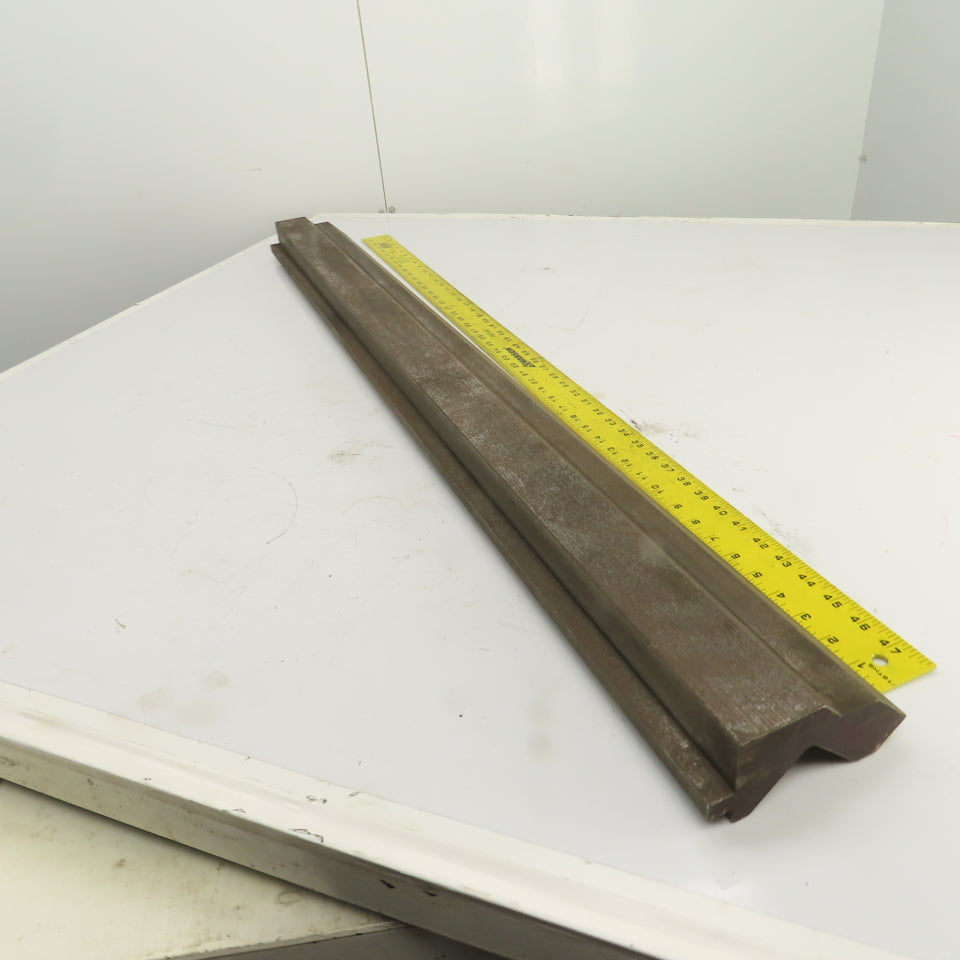 49" 90° V-Forming Press Brake Gooseneck Die Punch 1/2" Tang 4-5/8" Tall