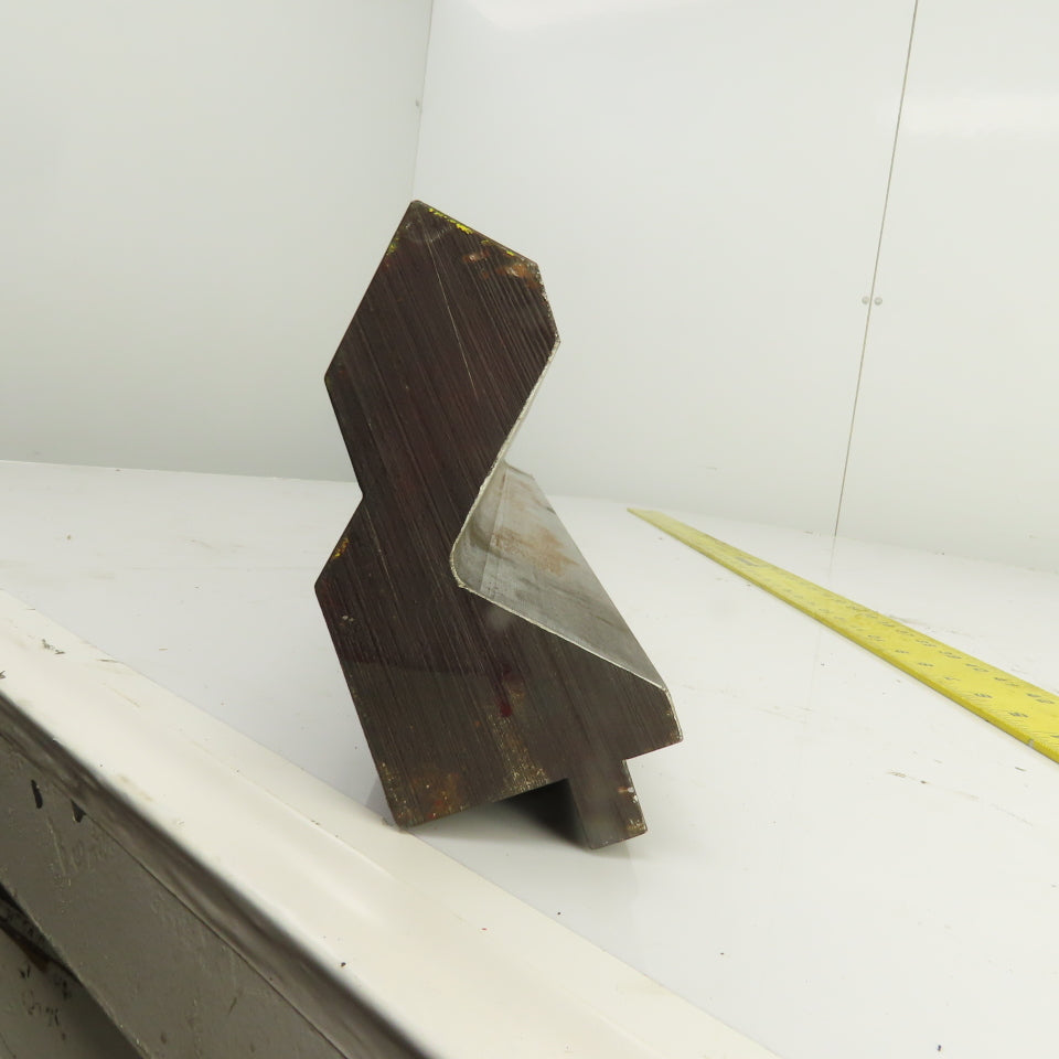 49" 90° V-Forming Press Brake Gooseneck Die Punch 1/2" Tang 4-5/8" Tall