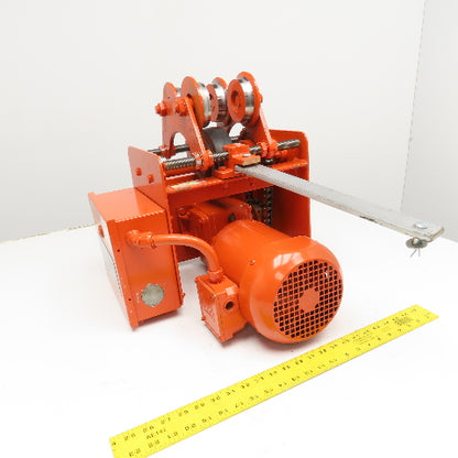 Saturn Engineering 1000Lbs Capacity Monorail Drive Tractor 208-460V 3Ph 30FPM