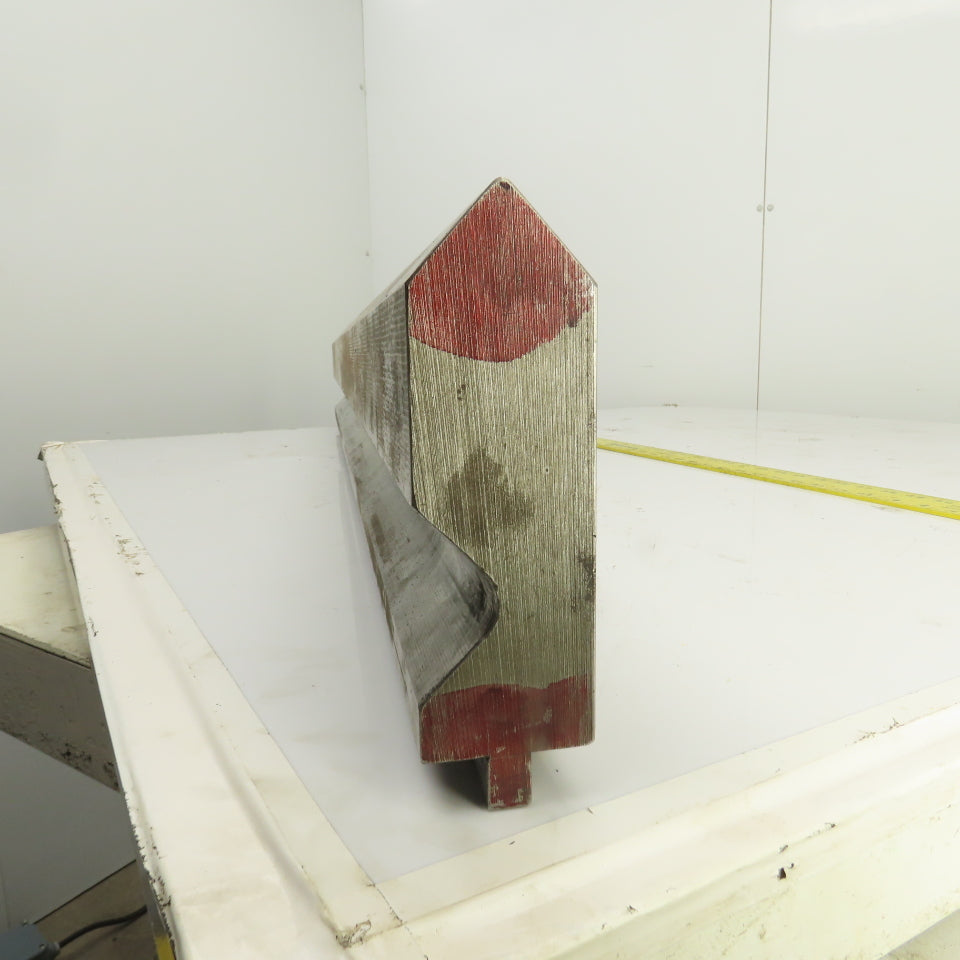 49-1/4" V-Forming Press Brake Punch Die Punch 1/2" Tang 6" High