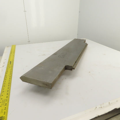 48" V-Forming Press Brake Punch Die Punch 1/2" Tang 7-1/2" High 1.4" Thick