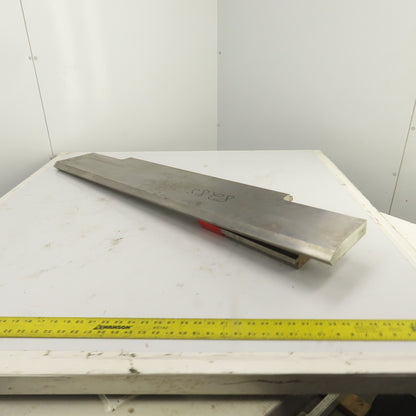 48" V-Forming Press Brake Punch Die Punch 1/2" Tang 7-1/2" High 1.4" Thick