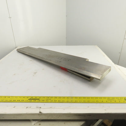 48" V-Forming Press Brake Punch Die Punch 1/2" Tang 7-1/2" High 1.4" Thick