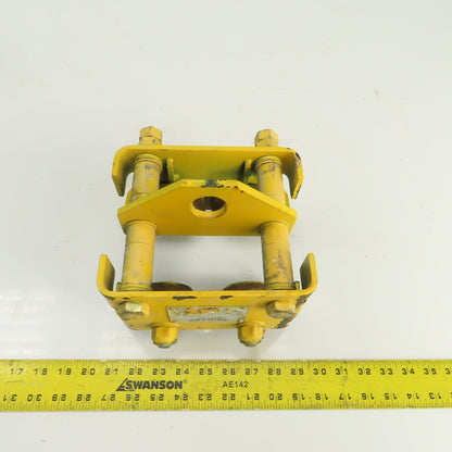 CM CBTP 1/2 Ton Push/Pull Ball Bearing Hoist Beam Trolley 3" to 5" Flange
