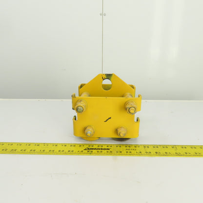 CM CBTP 1/2 Ton Push/Pull Ball Bearing Hoist Beam Trolley 3" to 5" Flange