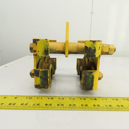 CM CBTP 1/2 Ton Push/Pull Ball Bearing Hoist Beam Trolley 3" to 5" Flange