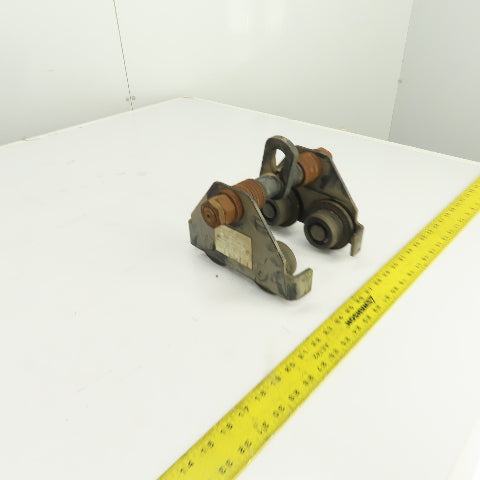 CM Series 633 1/2 Ton Push/Pull Ball Bearing Hoist Beam Trolley 2-1/2"-6-1/4"