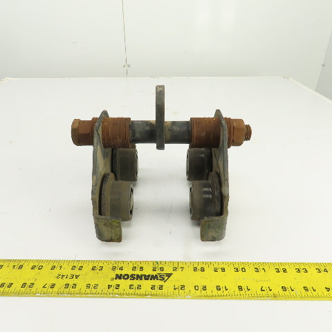 CM Series 633 1/2 Ton Push/Pull Ball Bearing Hoist Beam Trolley 2-1/2"-6-1/4"