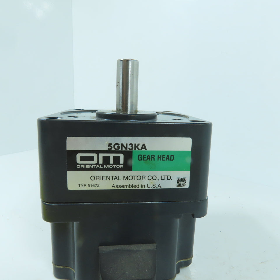 Vexta AXUM540-GN Brushless DC Gearmotor W/ Oriental 5GN3KA Gear Head