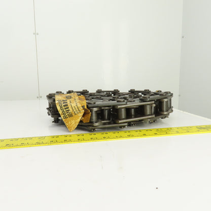 Rexnord S188 Carbon Steel Elevator Chain 2.609" Pitch 9' OAL 2740 lb/ft 0.5" Pin