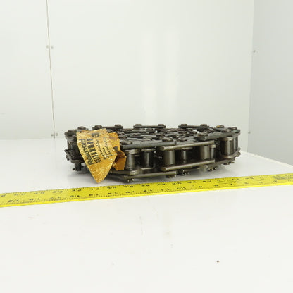 Rexnord S188 Carbon Steel Elevator Chain 2.609" Pitch 9' OAL 2740 lb/ft 0.5" Pin