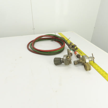 Harris Oxygen & Acetylene Regulator/Hose Assembly 7' W/ Arrestor