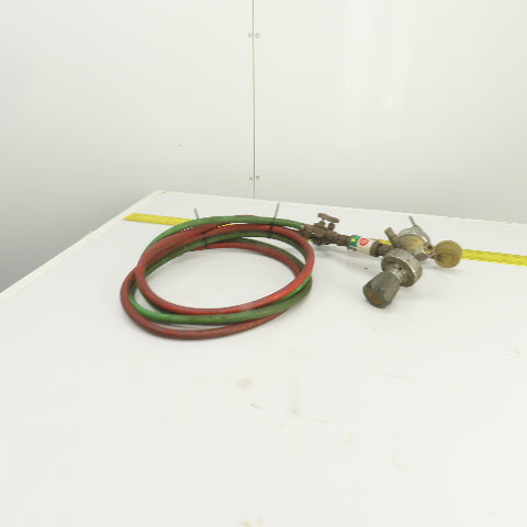 Harris Oxygen & Acetylene Regulator/Hose Assembly 7' W/ Arrestor