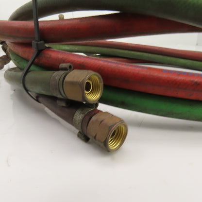 Harris Oxygen & Acetylene Regulator/Hose Assembly 7' W/ Arrestor