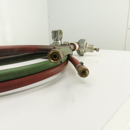 Harris Oxygen & Acetylene Regulator/Hose Assembly 7' W/ Arrestor