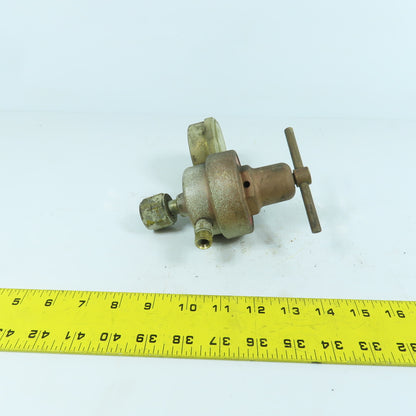 Harris 447-50 Single-Stage Pressure Regulator 1/4" 50 PSIG 200PSI Max Inlet
