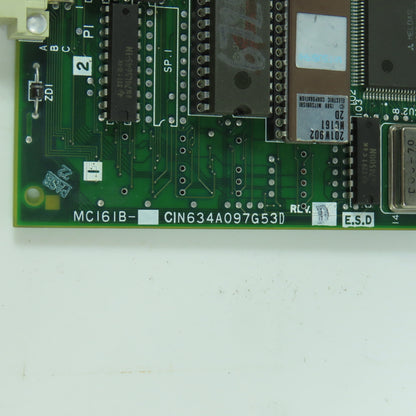Mitsubishi CIN634A097G53 PCB Circuit Board W/BN634B174G52 MC853A (Needs Repair)